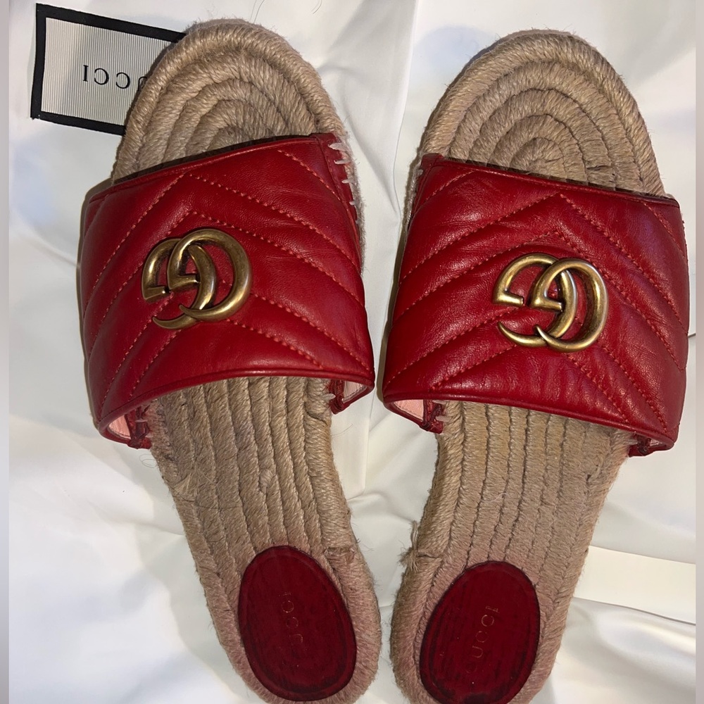 Gucci sandals espadrilles